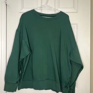 American Eagle Outfitters Green Crewneck Sweater ptp 25
